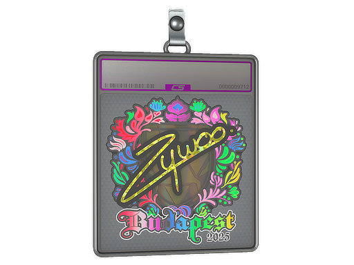 Sticker Slab | ZywOo | Budapest 2025