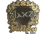 Artwork for Sticker | slaxz- (Gold) | Budapest 2025