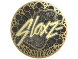 Artwork for Sticker | slaxz- (Gold) | Cologne 2026