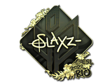 Artwork for Sticker | slaxz- (Gold) | Rio 2022