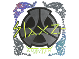Artwork for Sticker | slaxz- (Holo) | Austin 2025