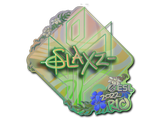 Artwork for Sticker | slaxz- (Holo) | Rio 2022