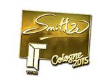 Artwork for Sticker | SmithZz (Gold) | Cologne 2015