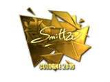 Artwork for Sticker | SmithZz (Gold) | Cologne 2016