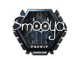 Artwork for Sticker | smooya (Foil) | London 2018