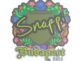 Artwork for Sticker | Snappi (Embroidered) | Budapest 2025