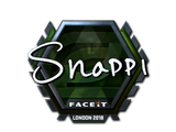 Artwork for Sticker | Snappi (Foil) | London 2018