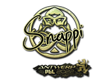 Artwork for Sticker | Snappi (Gold) | Antwerp 2022