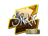 Artwork for Sticker | Snax (Foil) | Atlanta 2017