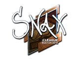 Artwork for Sticker | Snax (Foil) | Boston 2018