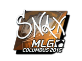Artwork for Sticker | Snax (Foil) | MLG Columbus 2016
