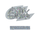 Artwork for Sticker | Snax (Glitter) | Copenhagen 2024
