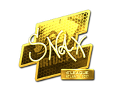 Artwork for Sticker | Snax (Gold) | Atlanta 2017