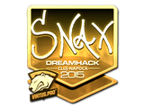 Artwork for Sticker | Snax (Gold) | Cluj-Napoca 2015