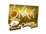Artwork for Sticker | Snax (Gold) | Cologne 2015