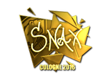 Artwork for Sticker | Snax (Gold) | Cologne 2016