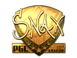 Artwork for Sticker | Snax (Gold) | Krakow 2017