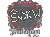 Artwork for Sticker | snow | Budapest 2025