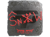 Artwork for Sticker | snow (Foil) | Austin 2025