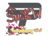 Artwork for Sticker | snow (Glitter) | Shanghai 2024