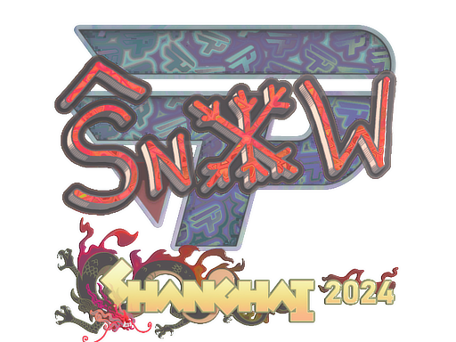 Sticker | snow (Holo) | Shanghai 2024