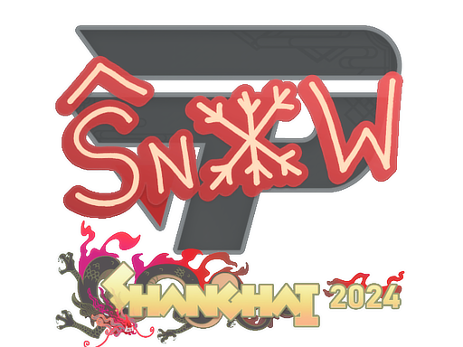 Sticker | snow | Shanghai 2024