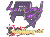 Artwork for Sticker | somebody (Glitter) | Shanghai 2024