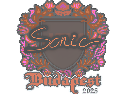 Sticker | Sonic | Budapest 2025