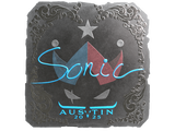 Artwork for Sticker | Sonic (Foil) | Austin 2025