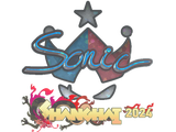 Artwork for Sticker | Sonic (Glitter) | Shanghai 2024