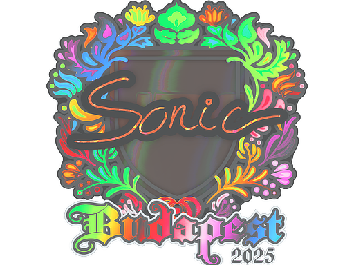 Sticker | Sonic | Budapest 2025