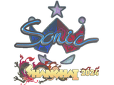 Artwork for Sticker | Sonic (Holo) | Shanghai 2024