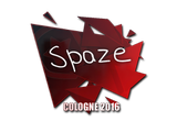 Sticker | spaze | Cologne 2016