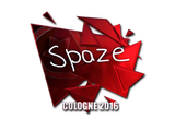 Artwork for Sticker | spaze (Foil) | Cologne 2016