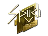 Sticker | Spiidi (Gold) | Boston 2018