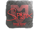Artwork for Sticker | Spinx (Foil) | Austin 2025