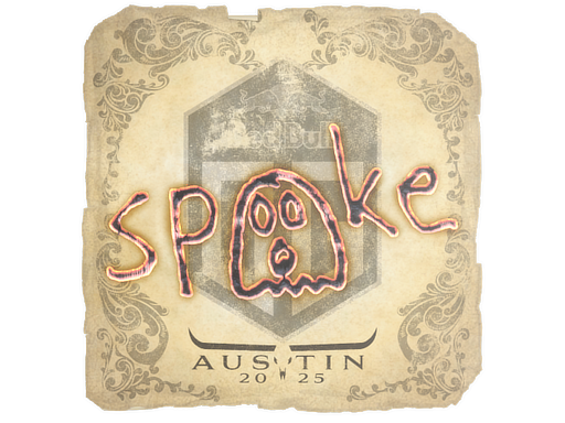 Sticker | spooke | Austin 2025