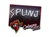 Sticker | SPUNJ (Foil) | Cologne 2015