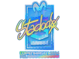 Artwork for Sticker | stadodo (Holo) | Copenhagen 2024