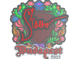 Artwork for Sticker | Staehr (Embroidered) | Budapest 2025