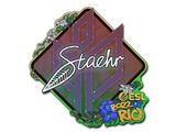 Artwork for Sticker | Staehr (Glitter) | Rio 2022