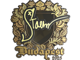 Artwork for Sticker | Staehr (Gold) | Budapest 2025