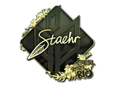 Artwork for Sticker | Staehr (Gold) | Rio 2022