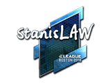 Artwork for Sticker | stanislaw (Foil) | Boston 2018