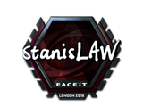 Artwork for Sticker | stanislaw (Foil) | London 2018