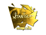 Artwork for Sticker | stanislaw (Gold) | Cologne 2016