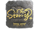 Artwork for Sticker | Starry (Foil) | Austin 2025