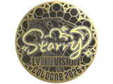 Artwork for Sticker | Starry (Gold) | Cologne 2026