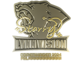 Artwork for Sticker | Starry (Gold) | Copenhagen 2024