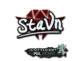 Artwork for Sticker | stavn (Glitter) | Antwerp 2022